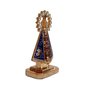 Nossa Senhora Aparecida Marrom de Carro Auto Colante - 5 cm