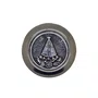 Imã Redondo Niquel de Nossa Senhora Aparecida - 4 Cm X 4 Cm