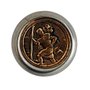 Imã São Cristovão Redondo Bronze