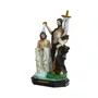 Imagem Batismo de Jesus de Resina Nacional - 21cm