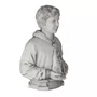Imagem Busto de São Carlo Acutis de Mármore - 30 cm