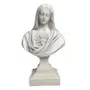 Imagem Busto Imaculado Coração de Maria em Mármore - 27 cm