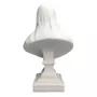 Imagem Busto Imaculado Coração de Maria em Mármore - 27 cm