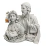 Imagem Busto Sagrada Família em Mármore - 24 cm