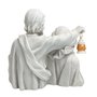 Imagem Busto Sagrada Família em Mármore - 24 cm