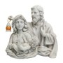 Imagem Busto Sagrada Família em Mármore - 24 cm