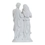 Imagem da Sagrada Família de Mármore Natural - 32 cm