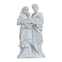 Imagem da Sagrada Família de Mármore Natural - 32 cm