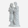 Imagem da Sagrada Família de Mármore Natural - 32 cm