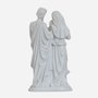 Imagem da Sagrada Família de Mármore Natural - 32 cm