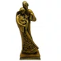 Imagem da  Sagrada Família Estilizada em Mámore com Pintura Bronze - 24 cm
