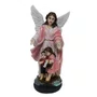 Imagem de Anjo da Guarda Rosa de Resina Nacional - 20 cm