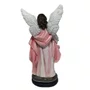 Imagem de Anjo da Guarda Rosa de Resina Nacional - 20 cm