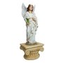 Imagem de Arcanjo São Gabriel com Pedestal de Resina Nacional - 70 cm