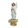 Imagem de Arcanjo São Gabriel com Pedestal de Resina Nacional - 70 cm