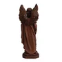 Imagem de Arcanjo São Gabriel Resina Efeito Madeira - 31 Cm