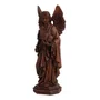 Imagem de Arcanjo São Gabriel Resina Efeito Madeira - 31 Cm