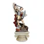 Imagem de Arcanjo São Miguel com Pedestal de Resina Nacional - 73 cm