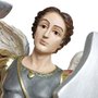 Imagem de Arcanjo São Miguel com Pedestal de Resina Nacional - 73 cm