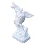 Imagem de Arcanjo São Miguel de Mármore Branco - 62 cm