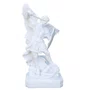 Imagem de Arcanjo São Miguel de Mármore Branco - 62 cm