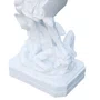 Imagem de Arcanjo São Miguel de Mármore Branco - 62 cm