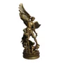 Imagem de Arcanjo São Miguel de Resina Nacional com Pintura em Bronze Velho - 39 cm