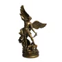 Imagem de Arcanjo São Miguel de Resina Nacional com Pintura em Bronze Velho - 39 cm