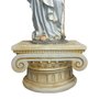 Imagem de Arcanjo São Rafael com Pedestal de Resina Nacional - 71 cm