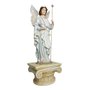 Imagem de Arcanjo São Rafael com Pedestal de Resina Nacional - 71 cm