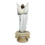 Imagem de Arcanjo São Rafael com Pedestal de Resina Nacional - 71 cm