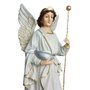 Imagem de Arcanjo São Rafael com Pedestal de Resina Nacional - 71 cm