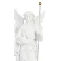 Imagem de Arcanjo São Rafael de Mármore Branco - 62 Cm