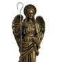 Imagem de Arcanjo São Rafael de Resina Nacional com Pintura em Bronze - 21 cm