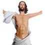 Imagem de Cristo Ressuscitado de Parede de Resina Nacional -  53 cm