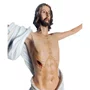 Imagem de Cristo Ressuscitado de Parede de Resina Nacional -  53 cm
