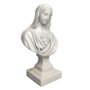 Imagem Busto Imaculado Coração de Maria em Mármore - 27 cm