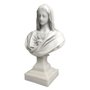 Imagem Busto Imaculado Coração de Maria em Mármore - 27 cm