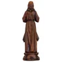 Imagem de Jesus Misericordioso de Resina Nacional Efeito Madeira - 57 cm