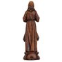 Imagem de Jesus Misericordioso de Resina Nacional Efeito Madeira - 57 cm