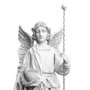 Imagem de Mármore de Arcanjo São Rafael - 64 cm