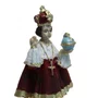 Imagem de Menino Jesus de Praga de Resina Nacional - 12 cm