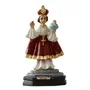 Imagem de Menino Jesus de Praga de Resina Nacional - 12 cm
