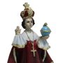 Imagem de Menino Jesus de Praga de Resina Nacional - 15 cm