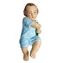 Imagem de Menino Jesus de Resina Nacional com Veste Azul - 26cm