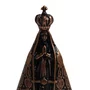 Imagem de Metal de Nossa Senhora Aparecida Bronze - 8 cm
