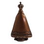 Imagem de Metal de Nossa Senhora Aparecida Bronze - 8 cm