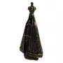 Imagem de Metal de Nossa Senhora Aparecida Ouro Envelhecido - 8 cm