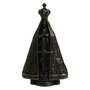 Imagem de Metal de Nossa Senhora Aparecida Ouro Envelhecido - 8 cm