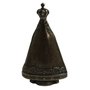 Imagem de Metal de Nossa Senhora Aparecida Ouro Envelhecido - 8 cm